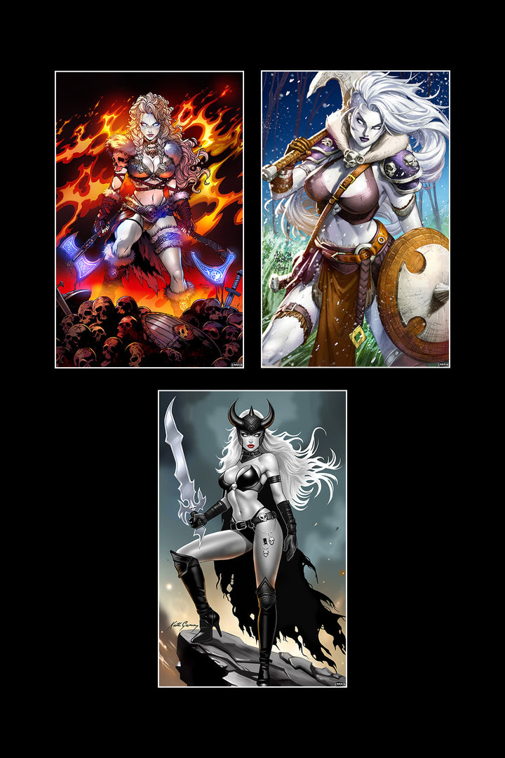 Ragnarök Rising - Prestige 11x17" Print Set