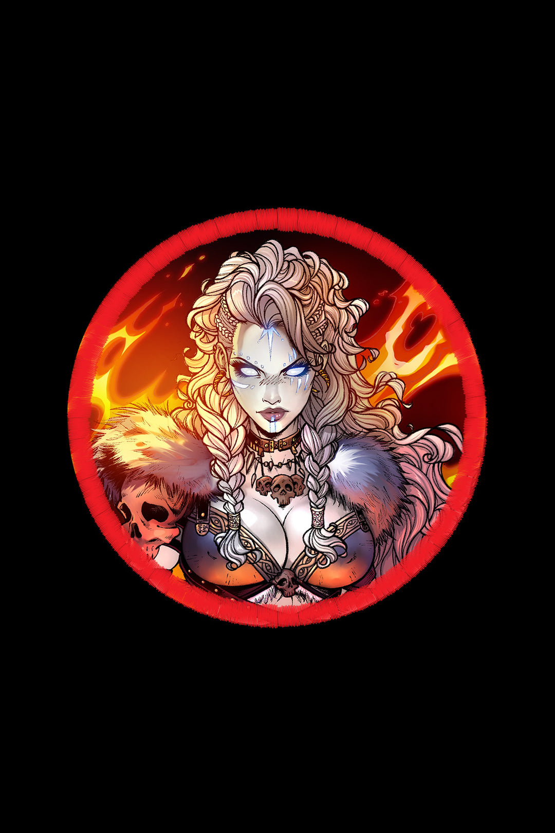 Lady Death: Ransack 3" Circle Patch