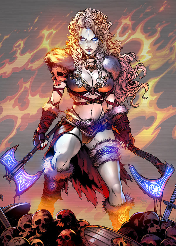 Lady Death: Ransack Metallicard (Mockup)
