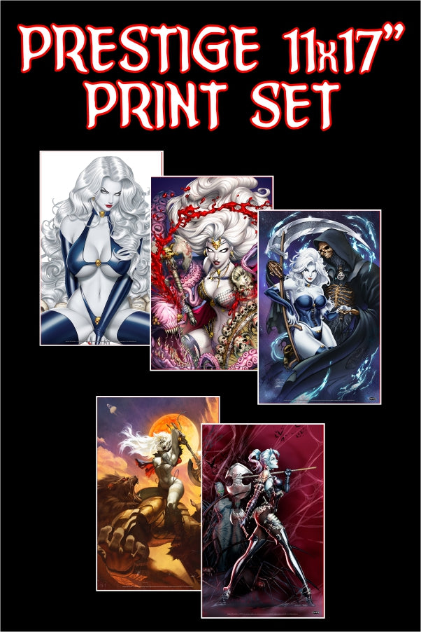 Savage Reign - Prestige 11x17" Print Set