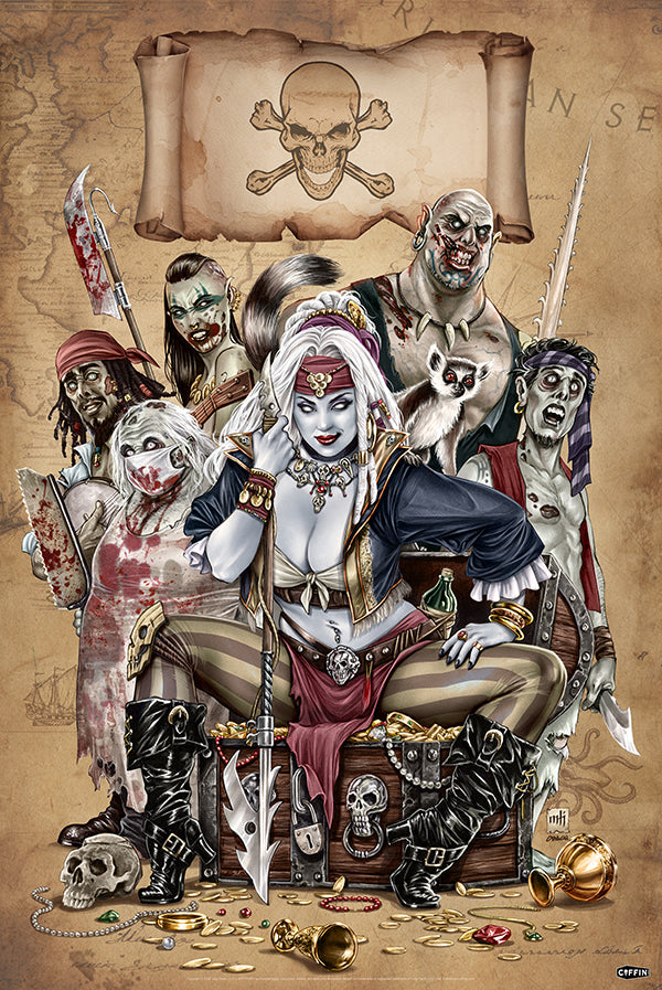 Lady Death: Scallywags 24x36" Poster
