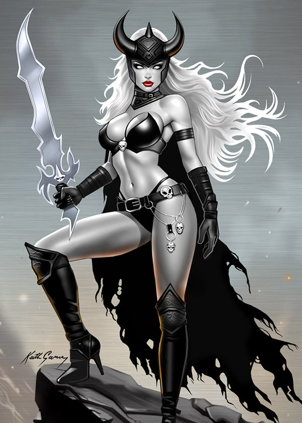 Lady Death: Valhalla Metallicard (BP Edition!)