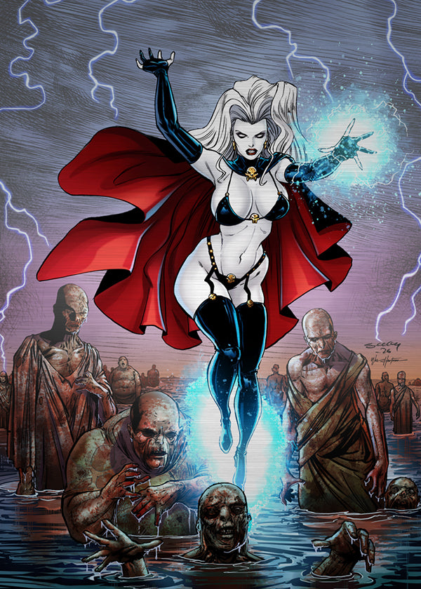 Lady Death: Zombi Metallicard (BP Edition!)