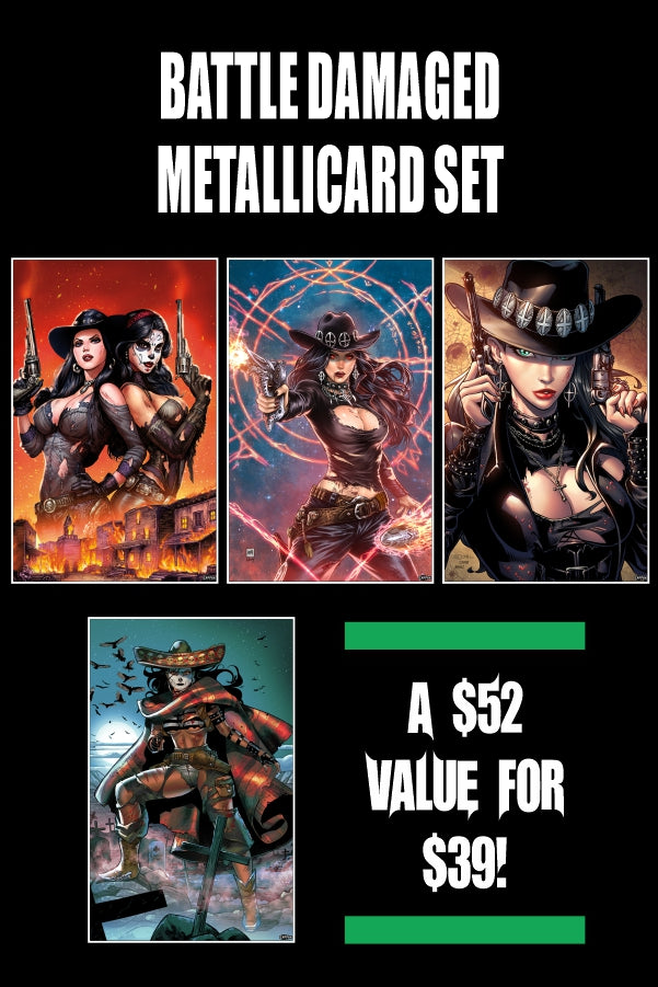Damnification - Battle Damaged Metallicard Set