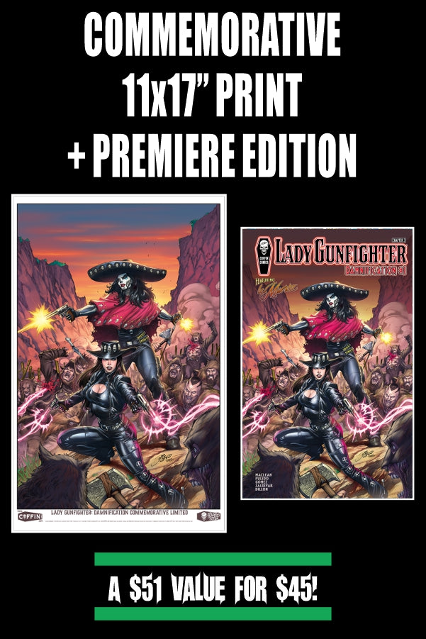 Damnification - Commemorative Print + Premiere Edition Bundle