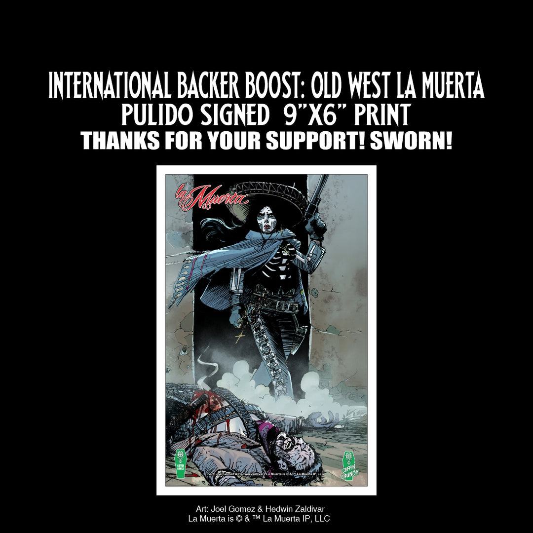 Damnification - International Backer Boost 6x9" Print