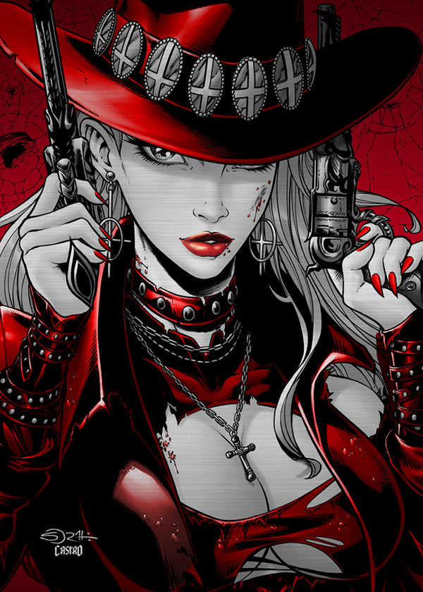 Damnification - Scarlet Metal Metallicard