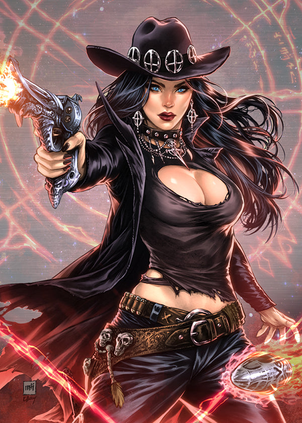 Lady Gunfighter: Mystic Metallicard (Mockup)