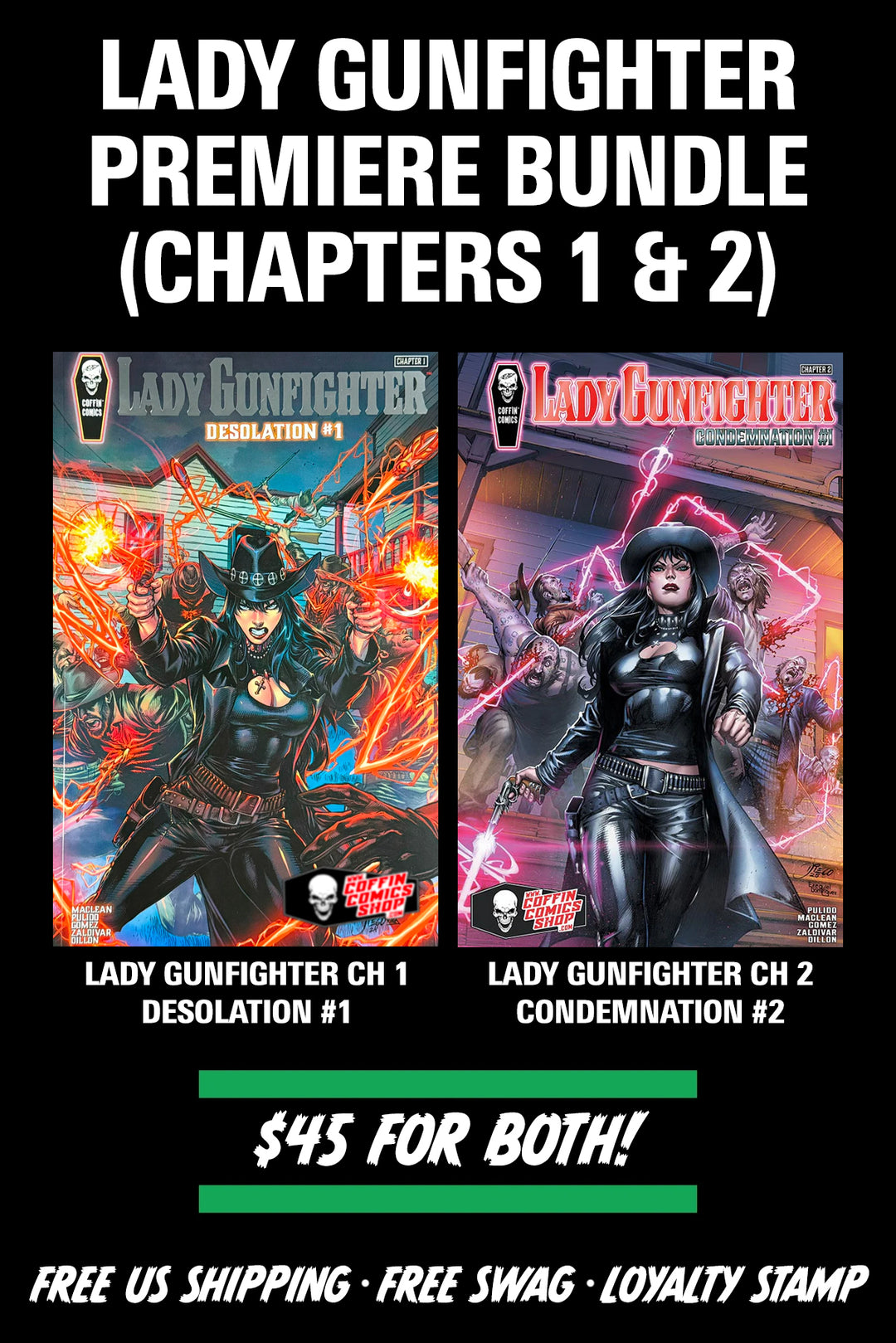 Lady Gunfighter Premiere Bundle (Chapters 1-2)