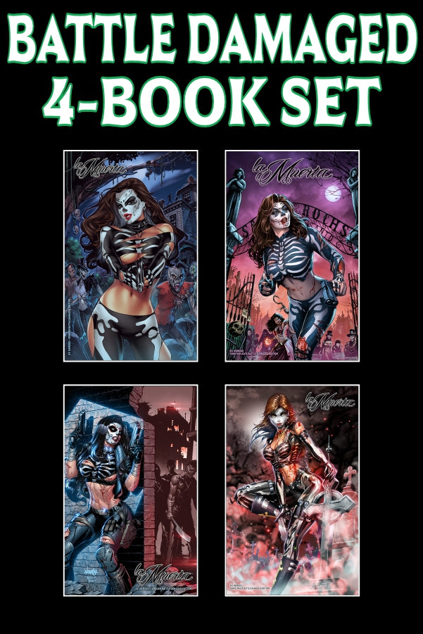 Nemesis #1 - Battle Damaged 4-Book Set