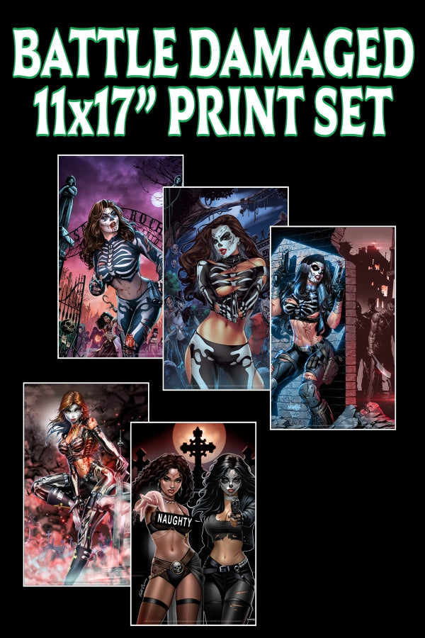 Nemesis  - Battle Damaged 11x17" Print Set