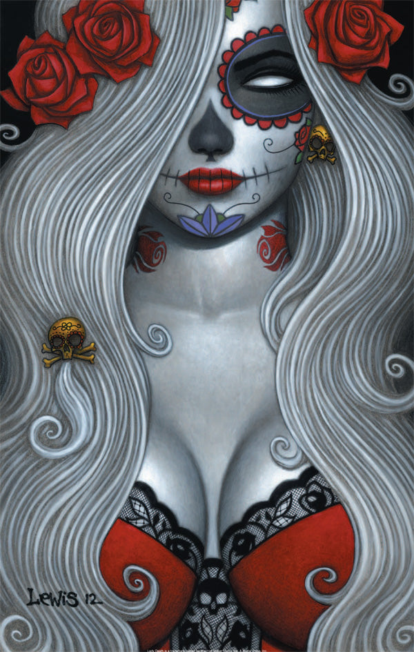 La Muerta: Sugar Skull 11x17" Print
