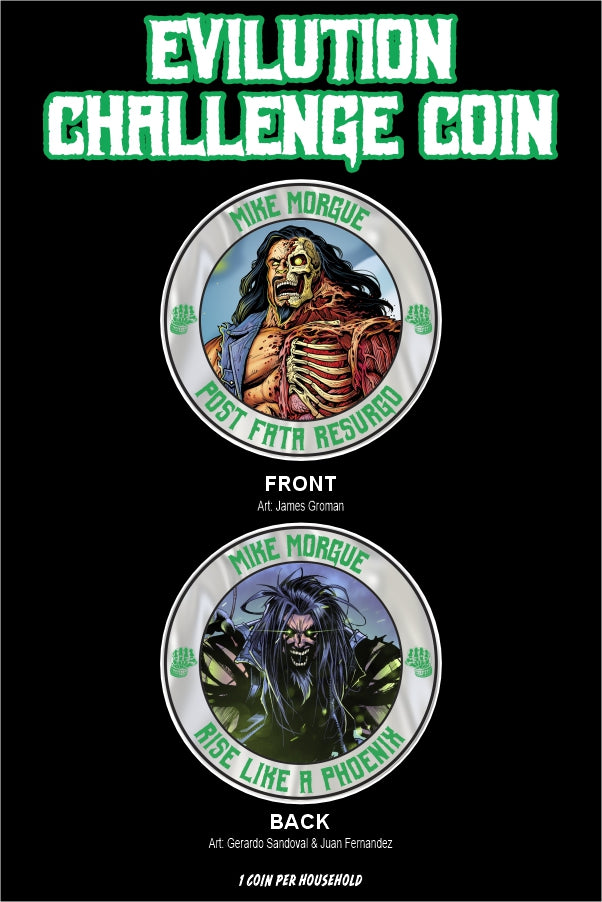 Mike Morgue: Evilution Challenge Coin