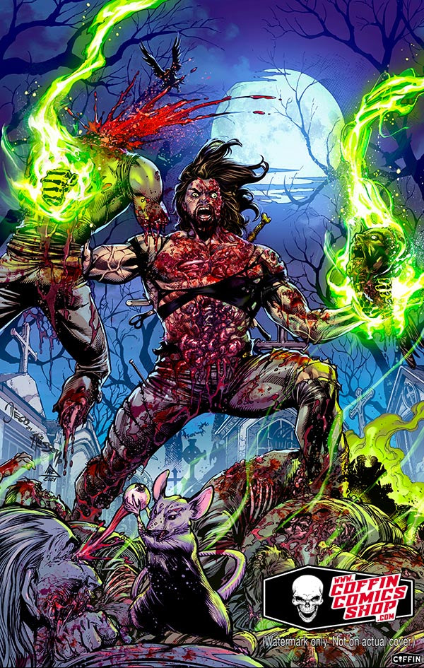 Mike Morgue: Gore 11x17" Print