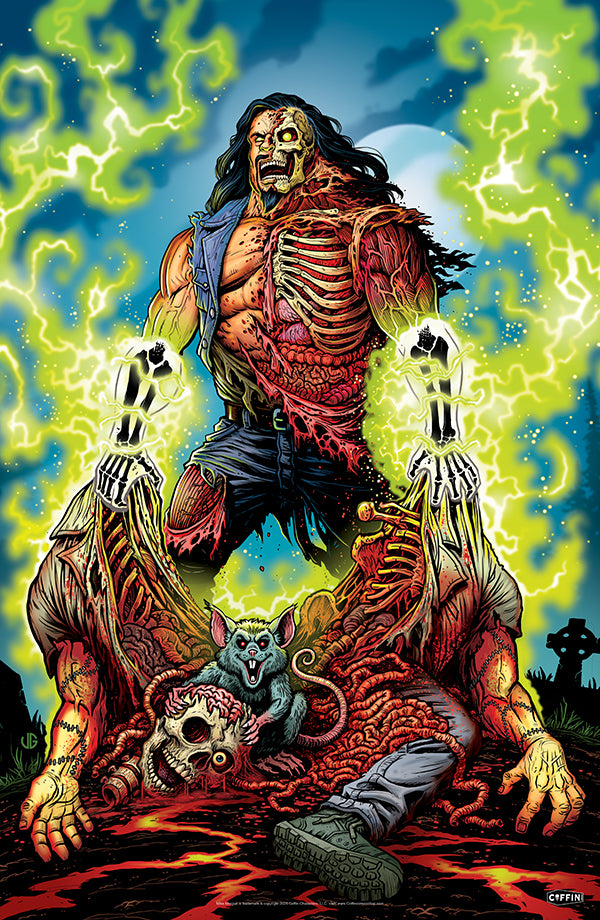 Mike Morgue: James Groman Monstrous 11x17" Print