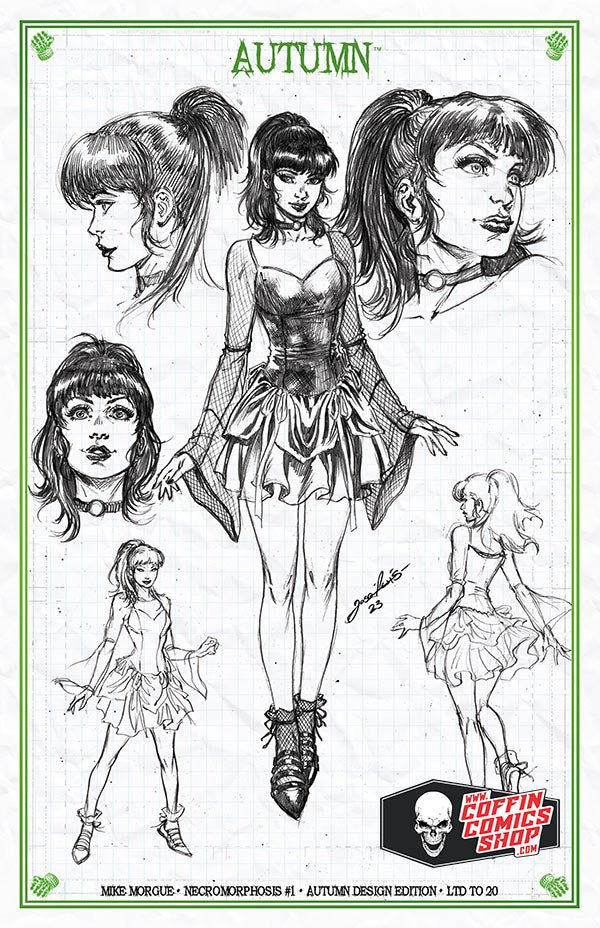 Mike Morgue: Necromorphosis #1 - Autumn Design Edition