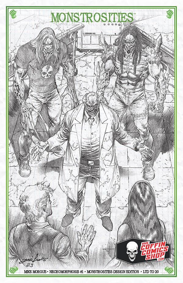 Mike Morgue: Necromorphosis #1 - Monstrosities Design Edition