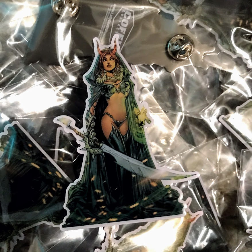 Hellwitch: Dominator Enamel Figure Pin